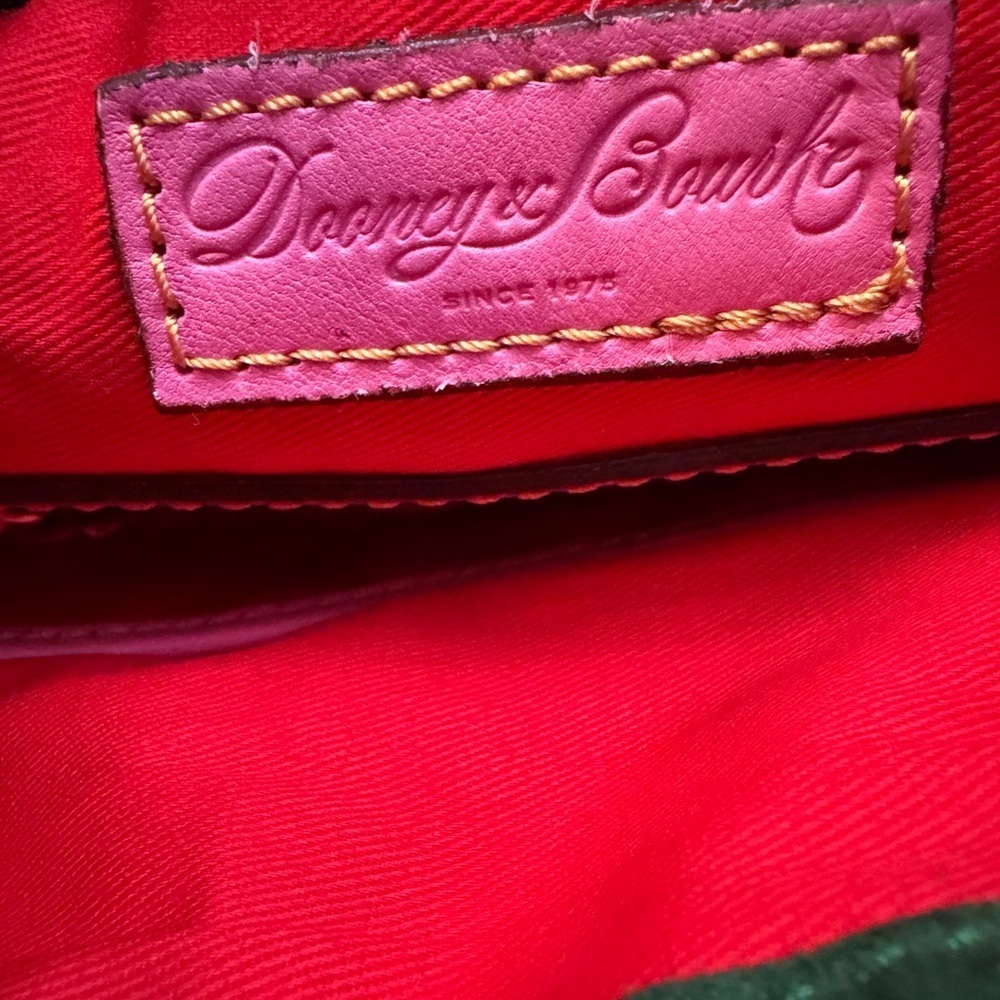 Dooney & Bourke Pink Crossbody Bag with Tassel - Picture 11 of 13